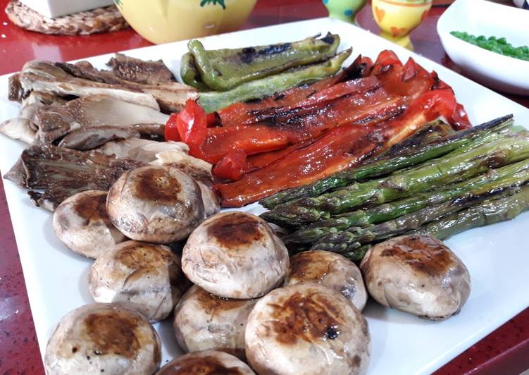 Parrillada de verduras