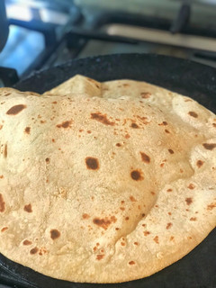 A picture of Simple roti.