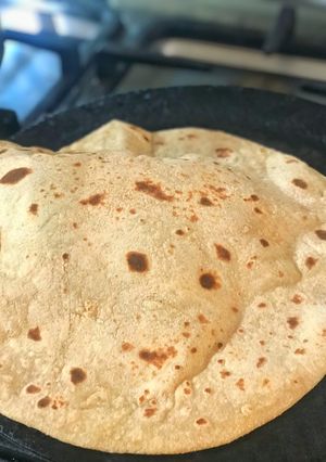 A picture of Simple roti.