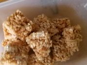 A picture of marshmallow rice krispies