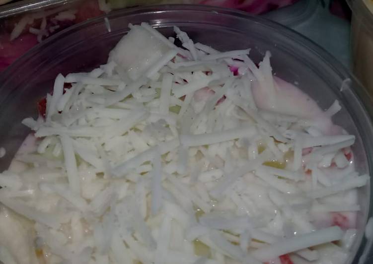 Resep Salad Buah 💕 Super Lezat