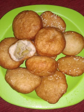 Cara Gampang Menyiapkan Resep 11. Odading Isi Pisang yang Enak Banget Anti Ribet, Mantap Sekali