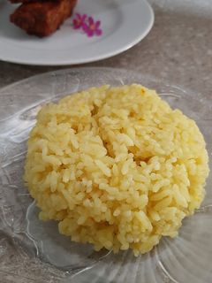 Foto resep Nasi Kuning versi Kukus