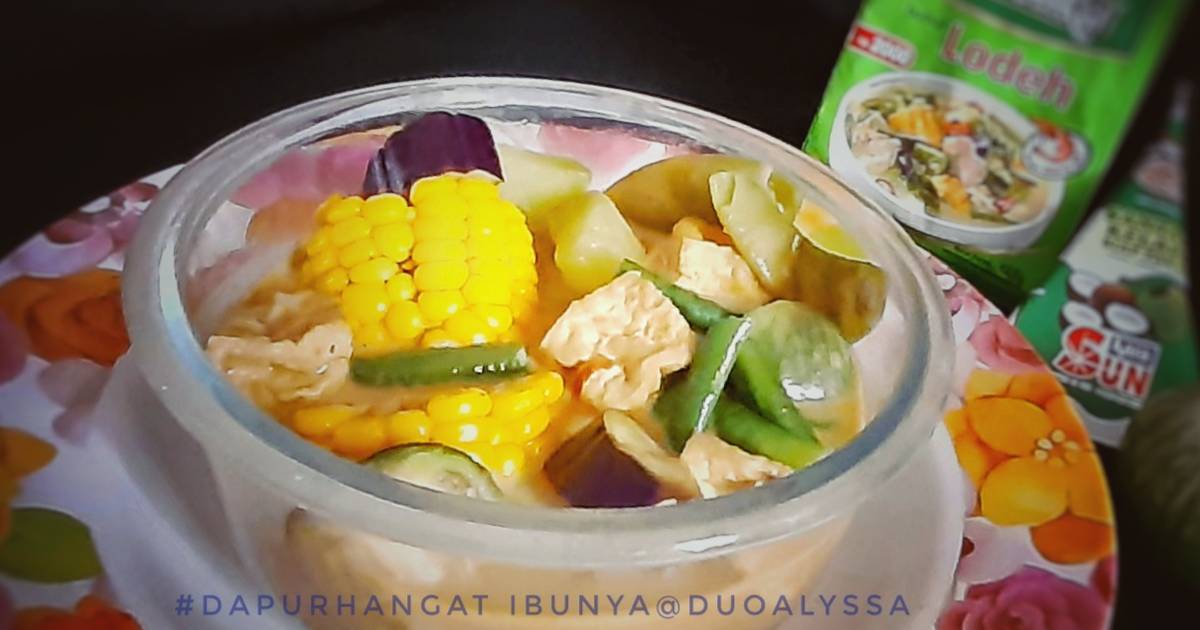 Resep Sayur Lodeh Bumbu Instant Oleh Dapurhangat Dapurdingin Cookpad