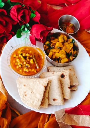 A picture of Black Eyed Peas Curry 🍛 (spicy Lobia curry 😋).