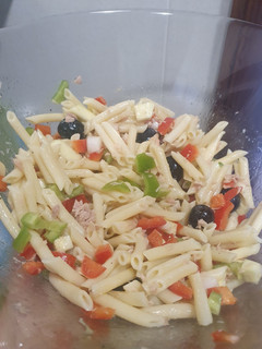 Una foto de Ensalada de macarrones