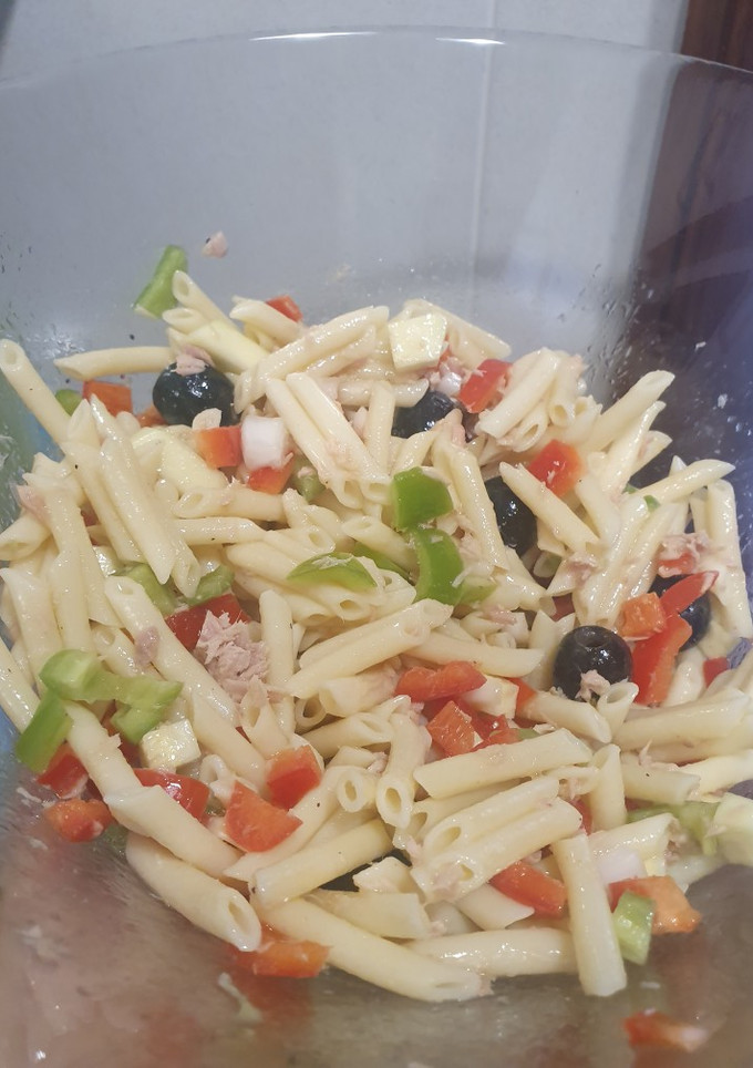 Una foto de Ensalada de macarrones