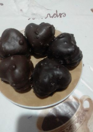 صورة لوصفة قلوب الشوكولاته
