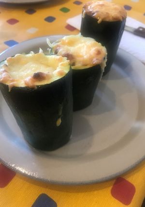 Una foto de Calabaci relleno