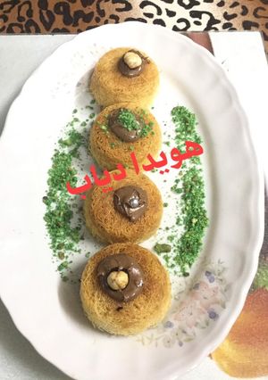 صورة لوصفة قوالب الكنافه