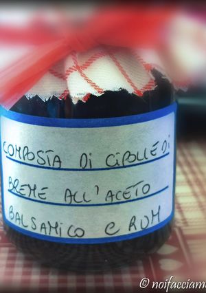 Foto di Composta di Cipolle di Breme all’Aceto Balsamico e Rum
