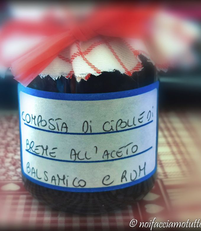 Foto di Composta di Cipolle di Breme all’Aceto Balsamico e Rum