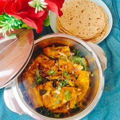 A picture of Spicy fish curry masala.