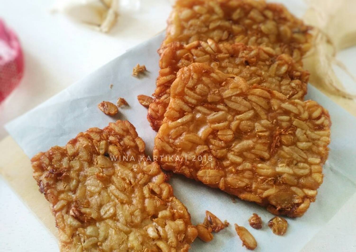 Resep 20. Tempe Goreng Bawang Putih oleh Wina Kartika Cookpad