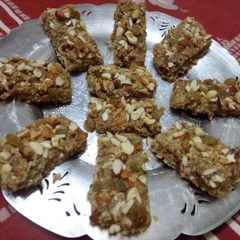 A picture of Dry fruits & oats Energy Bars.