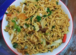 Foto resep Mie Telor Goreng