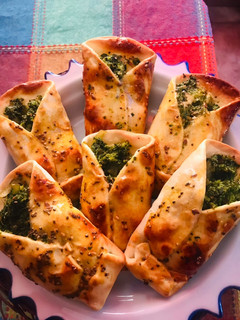 Una foto de Paquetitos de espinaca y ricotta ♥️