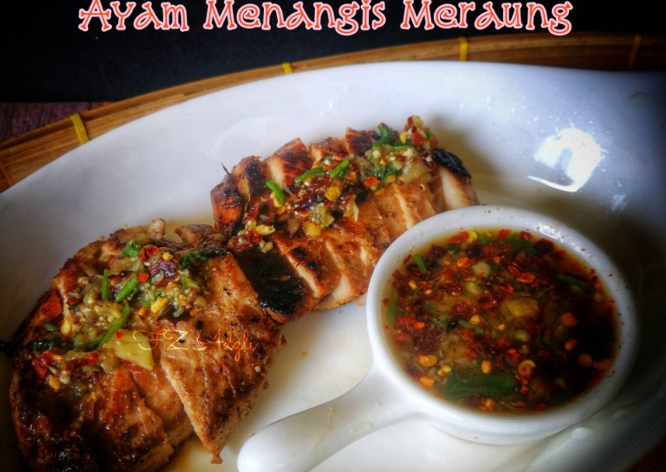 ayam menangis keras