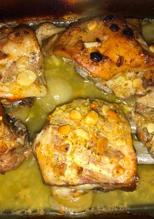 Sült oldalas recept fotója