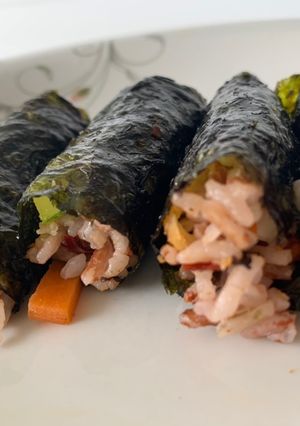 Foto resep Kimbap & Jumeokbap Ala Ala