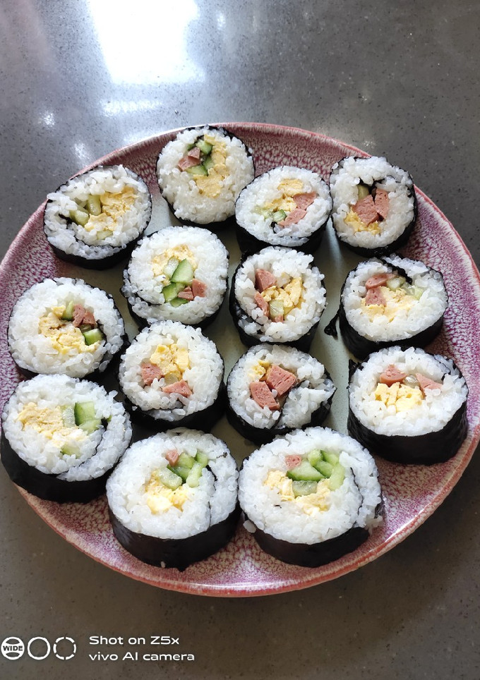 A picture of My Version of Simple Sushi.