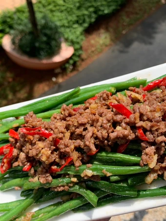 Cara Gampang Membuat Resep  Buncis cah sapi yang Sempurna, Enak