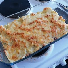 A picture of Corn beef bake.