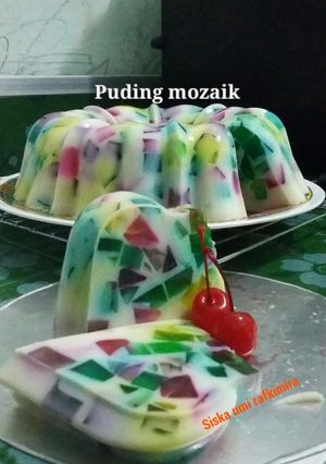 Foto resep Puding mozaik