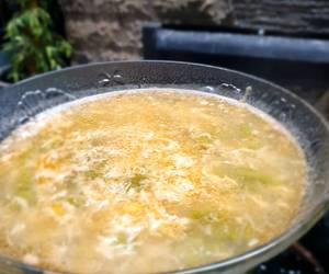 Cara Cepat Sup asparagus kepiting Enak Bergizi