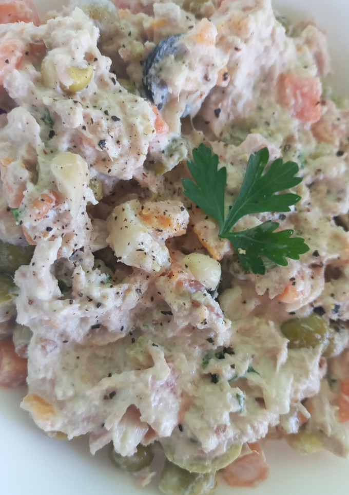 Una foto de Ensalada de atún con mayonesa