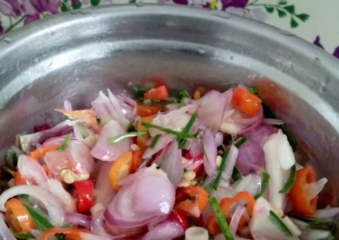 Resep Sambal Matah Oleh Dewcendra Cookpad