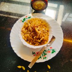 A picture of Leftover Rotis Churma.