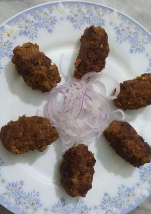 A picture of Muthi Kabab/Gola Kabab.