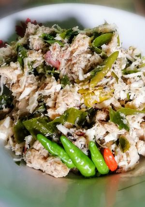Foto resep Botok ayam ndeso