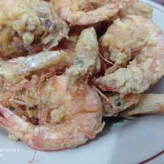 รูปของ Udang goreng tepung simpel