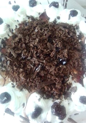 Φωτογραφία της συνταγής Τούρτα Black Forest με βουτυρόκρεμα