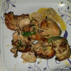 A picture of Authentic kanpuri Malai tikka.