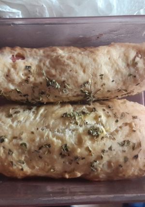 Una foto de Pancitos salados rellenos, merienda rica y fácil