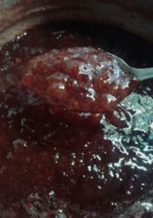 Una foto de Dulce de frutillas