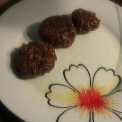 Coconut Jaggery laddoo A picture of Coconut Jaggery laddoo.