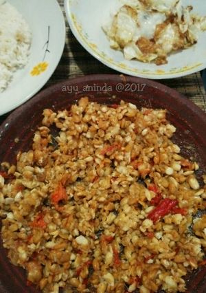 Foto resep Sambel Tempe dan Kubis Goreng