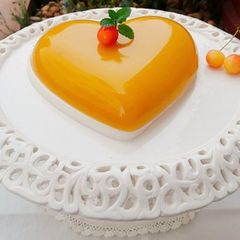 A picture of Natural Tasting Mango-Coconut Jelly.