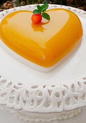 A picture of Natural Tasting Mango-Coconut Jelly.
