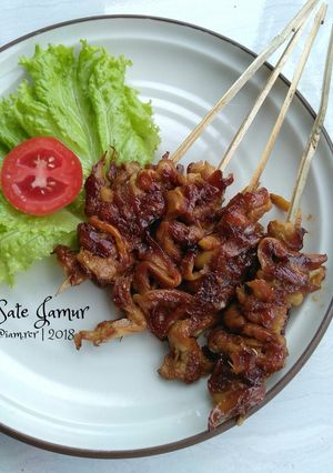 Foto resep Sate jamur