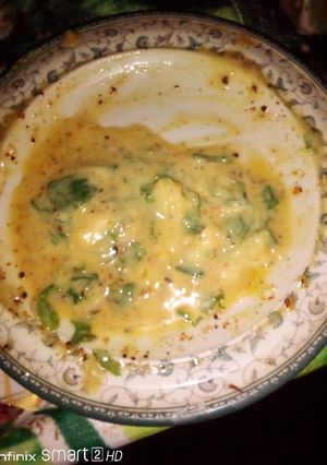 A picture of Chilli garlic butter.