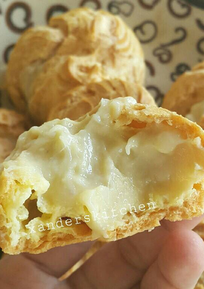 Foto resep Kue Sus vla Durian