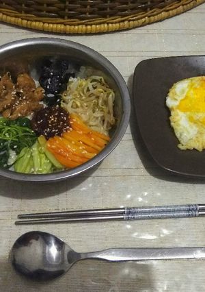 Foto resep Bibimbap (비빔밥)