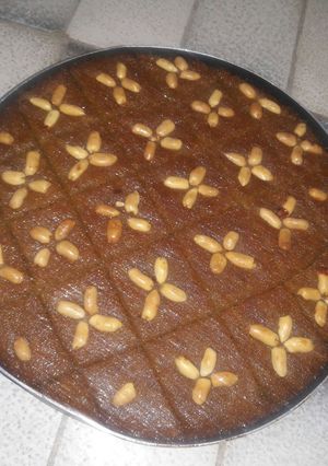 صورة لوصفة هريسه باسهل طريقة 😊🌷