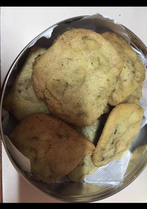 Una foto de Galletas con chips de chocolate
