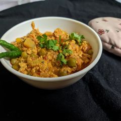 A picture of Chicken Keema.